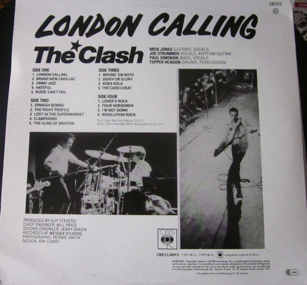 London Calling The Clash 1979