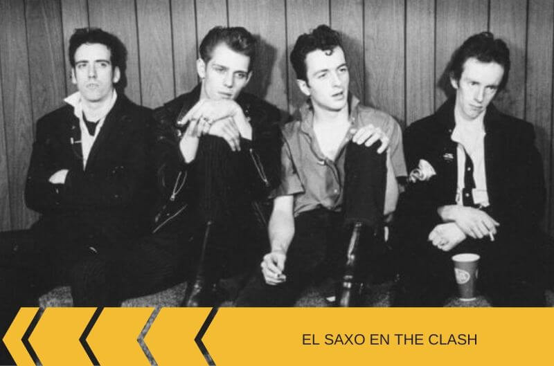 El saxofonista de The Clash Gary Barnacle
