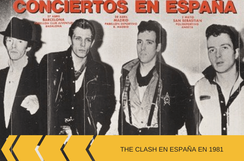 The Clash 1981 Tour en España