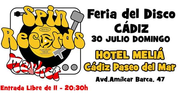 Ferias discos Cádiz julio 2023
