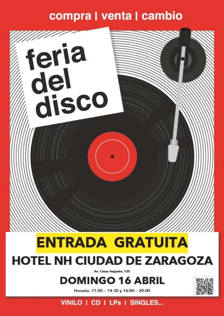 ferias disco Zaragoza 16 abril 2023