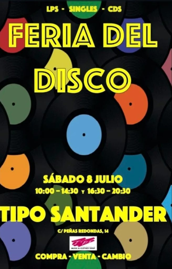 Ferias disco Santsnder 2023 julio