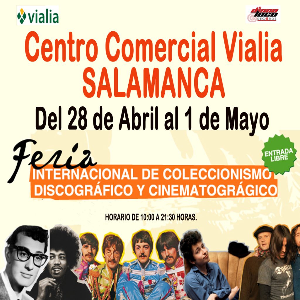 Ferias disco Salamanca abril mayo 2023