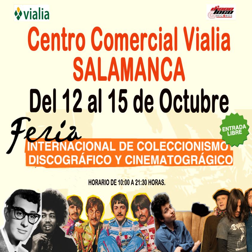 Ferias disco Salamanca octubre 2023