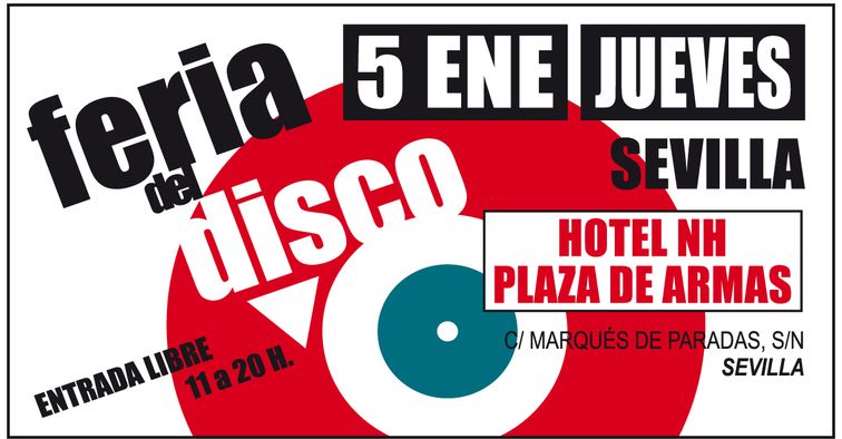 ferias discos Sevilla enero 2023
