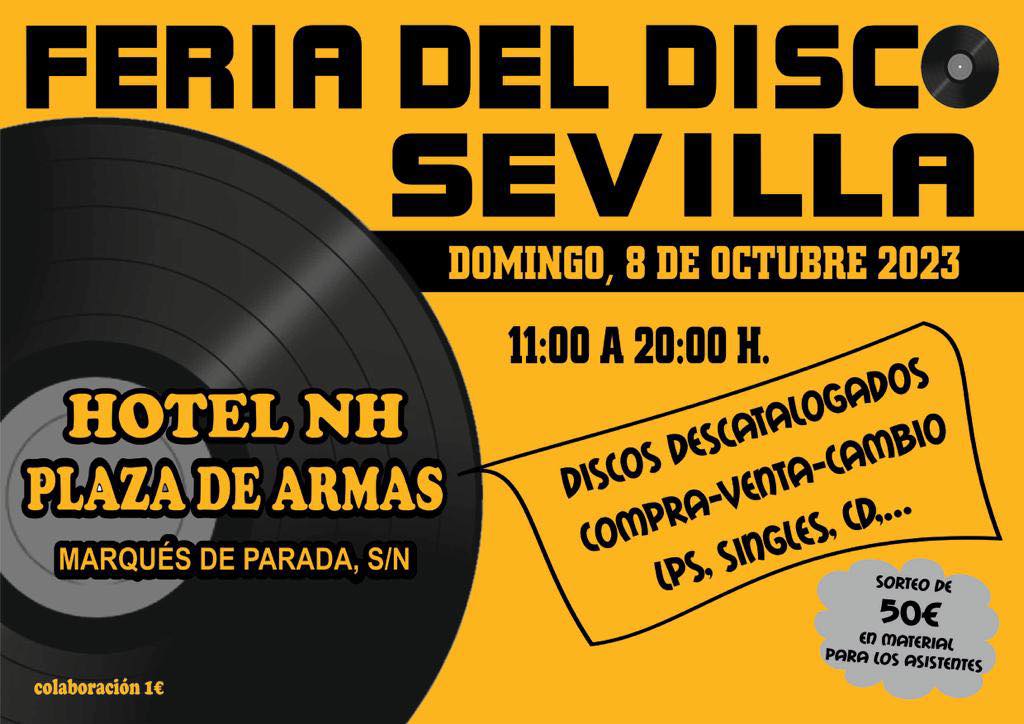 ferias disco Sevilla octubre 2023