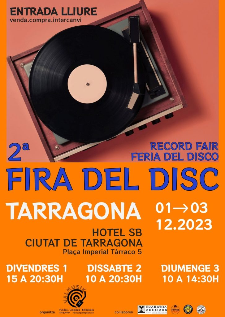 feria discos Tarragona diciembre 2023