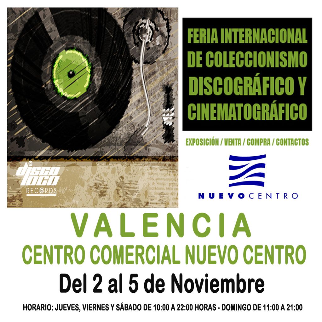 feria discos Valencia nuevo centro noviembre 2023