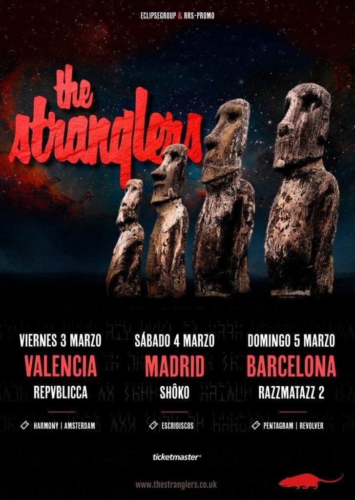 The Stranglers gira España 2023 madrid