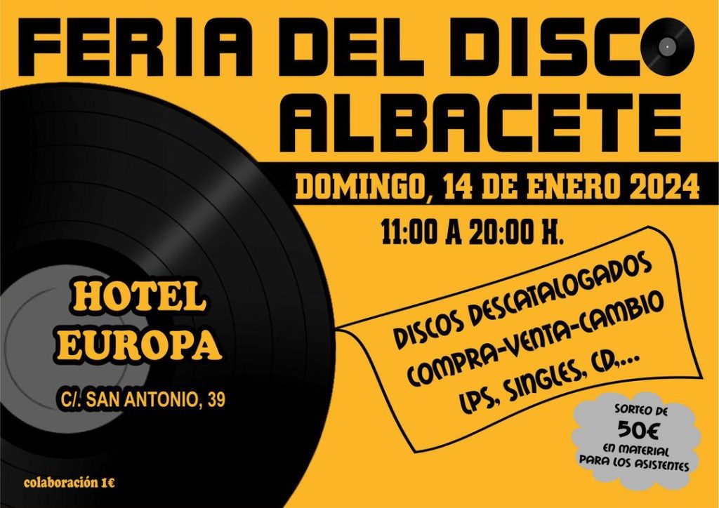 feria discos Albacete enero 2024