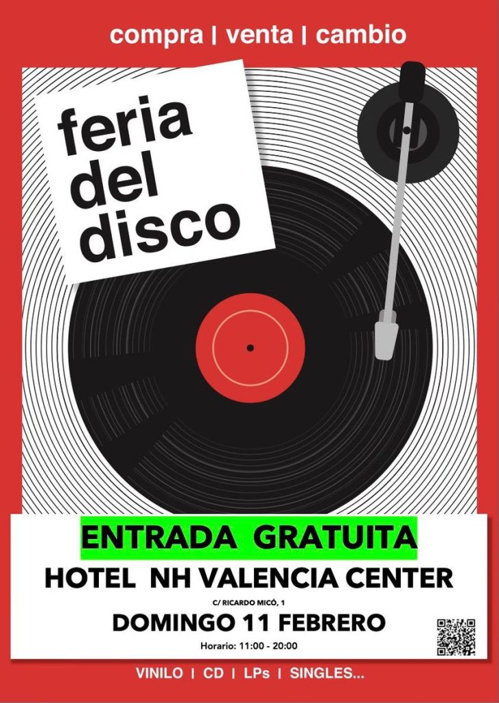 Feria discos Valencia febrero 2024