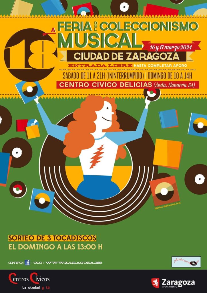 ferias disco Zaragoza marzo 2024