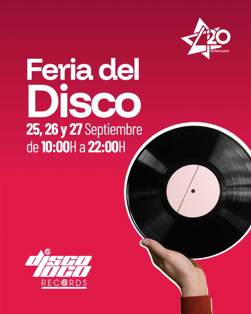 feria discos Albacete centro comercial septiembre 2025