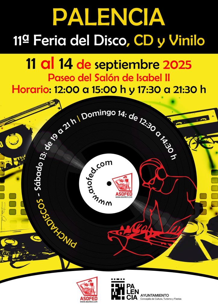 feria discos Palencia septiembre 2025
