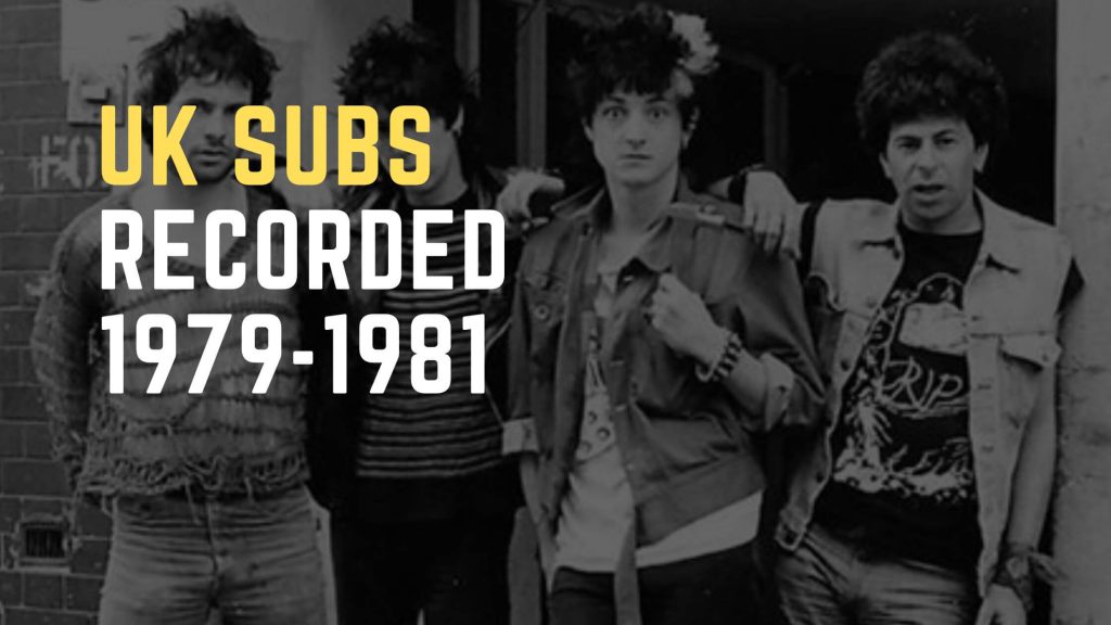 recorded uk subs disco recopilatorio