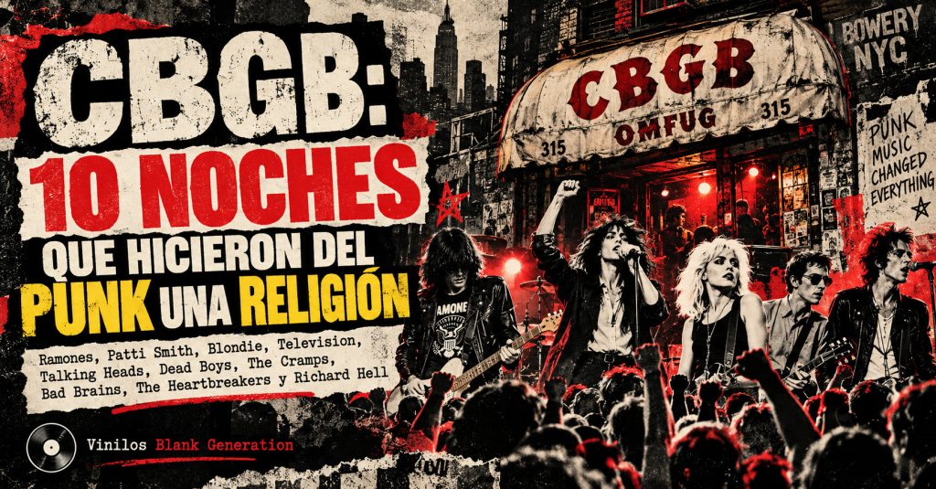 los conciertos CBGB legendarios de todos los tiempos